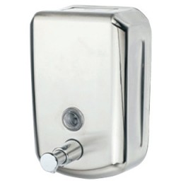 KF16758 DispensadorQ-Connect de jabón manual 800ml. acero inoxidable