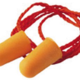 100 pares protectores auditivos 3M desechables con cordón