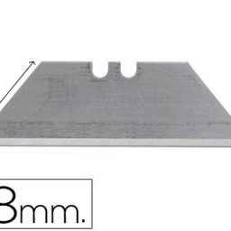 KF16817 10 cuchillas de repuesto Q-Connect para cúter ancho