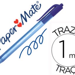 Bolígrafo Paper Mate Inkjoy 100 tinta azul