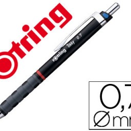Portaminas rotring Tikky 0,7mm. negro