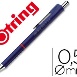Portaminas rotring Tikky 0,5mm. azul