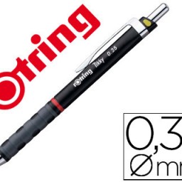 Portaminas rotring Tikky 0,35mm. negro