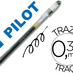 Bolígrafo Pilot G-1 tinta gel negra