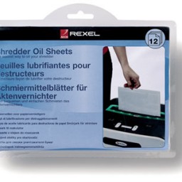 Pack de 12 hojas lubricantes Rexel