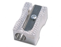 2000000 Sacapuntas M+R metálico rectangular 1 orificio