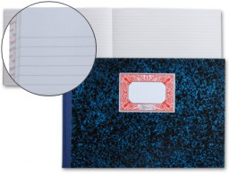 Libro Miquelrius cartóne 3010 Folio apaisado 100h raya horizontal