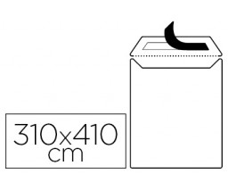 SL40 50 bolsas Liderpapel 310x410mm. offset blanco 100g/m²
