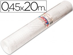 Rollo adhesivo Aironfix 90µ transparente removible 0,45x20 m.
