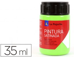 Pintura látex La Pajarita verde vivo 35ml.