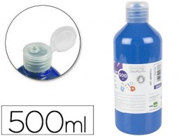 DD02 500ml. pintura de dedos Liderpapel azul
