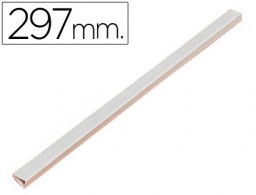 Lomera de plástico blanca Din A-4