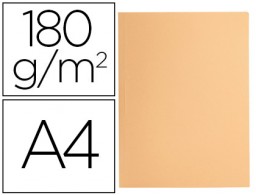 SC30 Subcarpeta cartulina Liderpapel A4 naranja pastel 180 g/m²