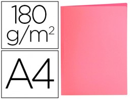 SC32 Subcarpeta cartulina Liderpapel A4 rosa pastel 180 g/m²