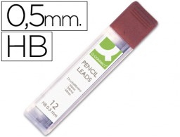 KF00235 12 minas de grafito Q-Connect 0,5 mm. HB