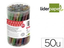 PG11 50 barras termofusibles Liderpapel silicona purpurina ø7x100mm.