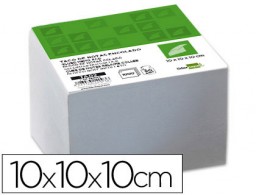 TA02 Taco de 1.000 notas Liderpapel sin encolar 100x100mm. Blanco
