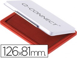 KF15441 Tampón Q-Connect nº1 126x81mm. rojo