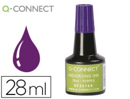KF25109 Frasco tinta tampón Q-Connect violeta 28 ml.