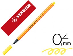 Rotulador Stabilo Point 88 tinta amarillo limón