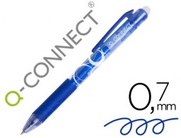KF18625 Bolígrafo Q-Connect borrable tinta azul