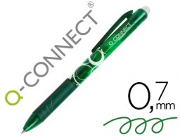 KF18627 Bolígrafo Q-Connect borrable tinta verde