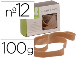 KF14648 100g. bandas elásticas Q-Connect 120x10mm.