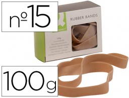 KF14649 100g. bandas elásticas Q-Connect 150x10mm.