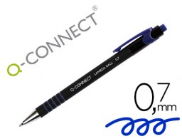 KF00673 Bolígrafo Q-Connect tinta azul con grip