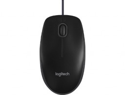 Ratón Logitech óptico B100 USB 800 ppp negro