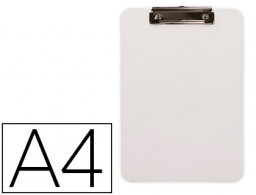 KF11245 Carpeta con pinza Q-Connect A4 plástico blanco