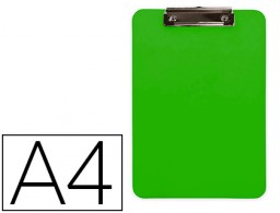 KF11246 Carpeta con pinza Q-Connect A4 plástico verde