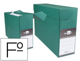 TR01 Caja de transferencia Liderpapel Folio verde