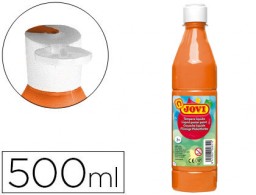 Témpera líquida Jovi 500ml. naranja