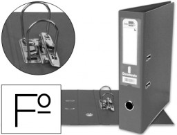 AZ31 Archivador de palanca Liderpapel Folio PVC gris