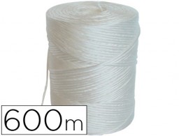 Rollo 600m. cuerda de rafia blanca