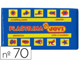 Barra 50g. plastilina Jovi 70 azul oscuro