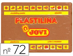 Barra 350g. plastilina Jovi 72 marrón
