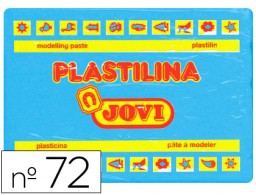 Barra 350g. plastilina Jovi 72 azul claro