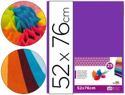 SE22 25h. papel seda Liderpapel 52x76cm. 18g/m² violeta