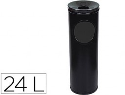 Cenicero papelera metálico redondo 401