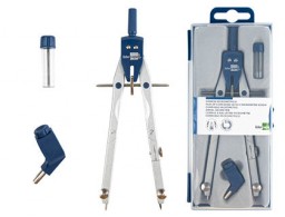 MP04 Compás Liderpapel con bigotera y adaptador