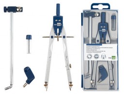 MP05 CompásLiderpapel con bigotera adaptador y alargadera