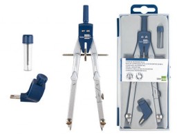 MP06 Compás Liderpapel con bigotera rápida y adaptador