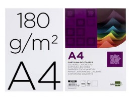 CT01 100h. cartulina Liderpapel A4 180g/m² blanco