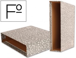 CZ01 Caja archivador Liderpapel Classic Red Fº gris