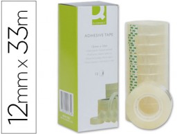 KF01785 Cinta adhesiva Q-Connect 33m.x12mm.