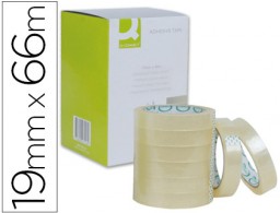 KF27016 Cinta adhesiva Q-Connect 66m.x19mm.