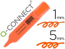 KF01115 Marcador fluorescente Q-Connect tinta naranja