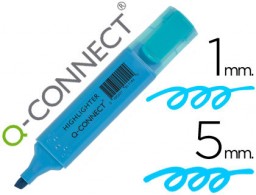 KF01114 Marcador fluorescente Q-Connect tinta azul